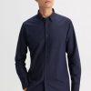 Mezczyzna Vistula Koszule | Bawelniana Koszula Slim Fit Granatowy