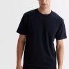 Mezczyzna Vistula T-Shirty | Bawelniany T-Shirt Czarny